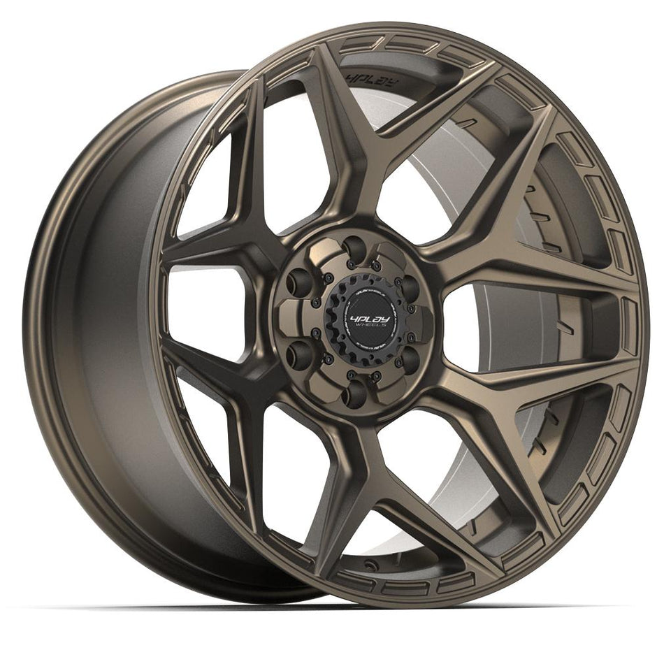 4PLAY Gen3 4P06 20x10 6x135mm & 6x139.7 -18et in Bronze  - 4P06-20100-6D55-18BR