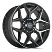 4PLAY Gen3 4P06 22x9 6x135mm & 6x139.7 +12et in Brushed Black  - 4P06-22090-6D55-12BBT