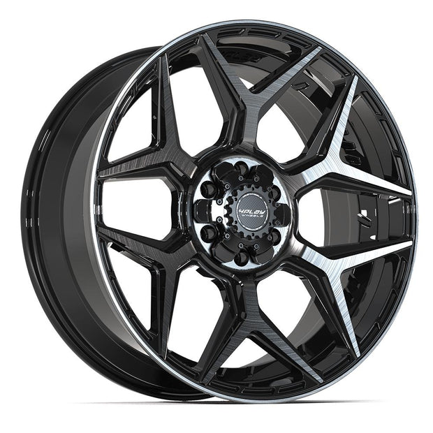 4PLAY Gen3 4P06 22x9 6x135mm & 6x139.7 +12et in Brushed Black  - 4P06-22090-6D55-12BBT