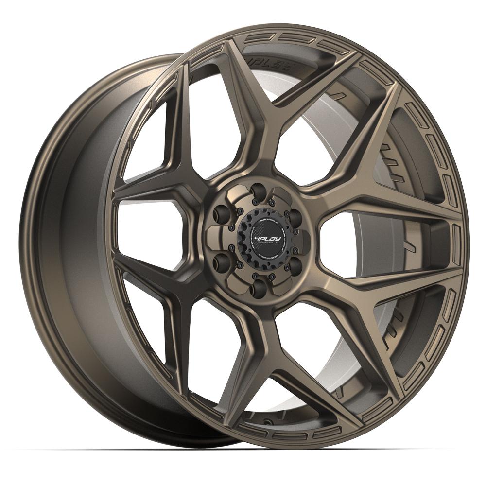 4PLAY Gen3 4P06 22x10 6x135mm & 6x139.7 -18et in Bronze  - 4P06-22100-6D55-18BR