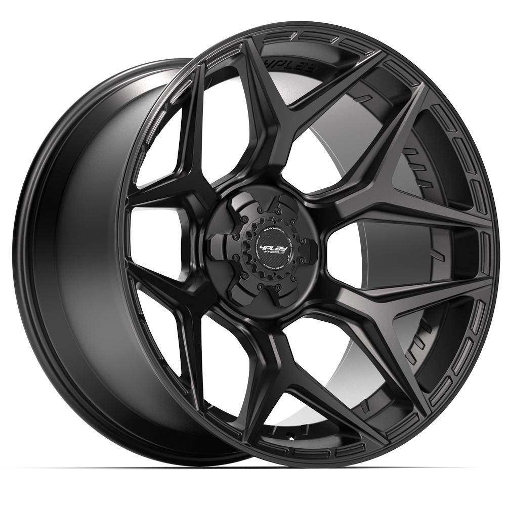 4PLAY Gen3 4P06 22x12 6x5.5 & 6x135mm -44et in Satin Black - 4P06-22120-6D55-44B1