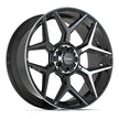 4PLAY Gen3 4P06 24x10 6x135mm & 6x139.7 +18et in Brushed Black  - 4P06-24100-6D55-18BBT