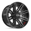 4PLAY Gen2 4P08 20x10 6x135mm & 6x139.7 -18et in Brushed Black - 4P08-20100-6D55-18BBT