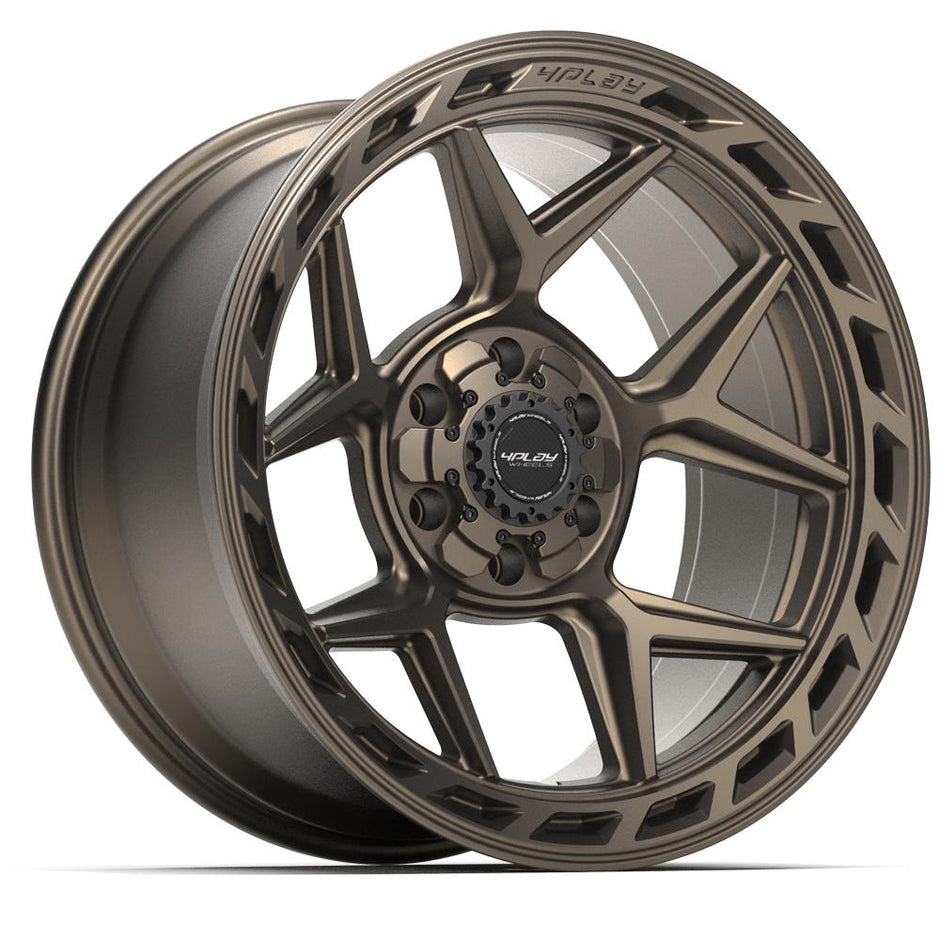 4PLAY Gen3 4P55 20x10 6x135mm & 6x139.7 -18et in Bronze  - 4P55-20100-6D55-18BR