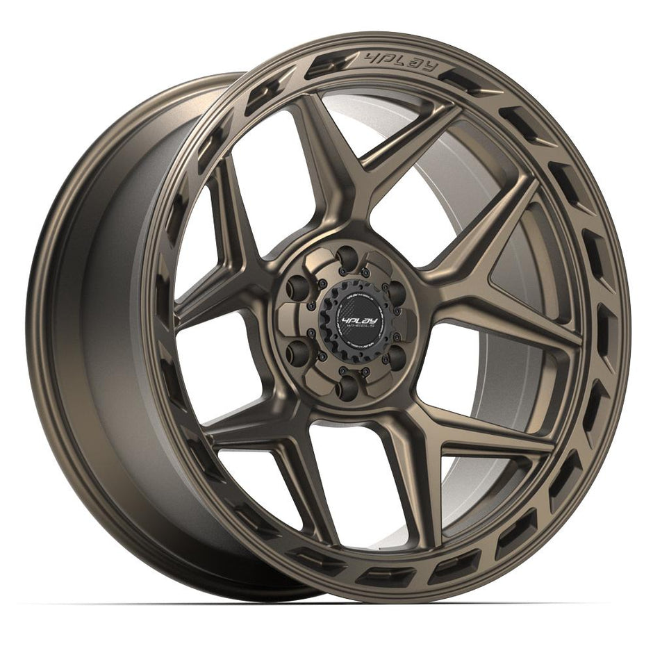 4PLAY Gen3 4P55 22x10 6x135mm & 6x139.7 -18et in Bronze  - 4P55-22100-6D55-18BR