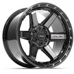 4PLAY Gen3 4P63 20x10x127 & 5x139.7 -18et in Brushed Black - 4P63-20100-5D55-18BBT