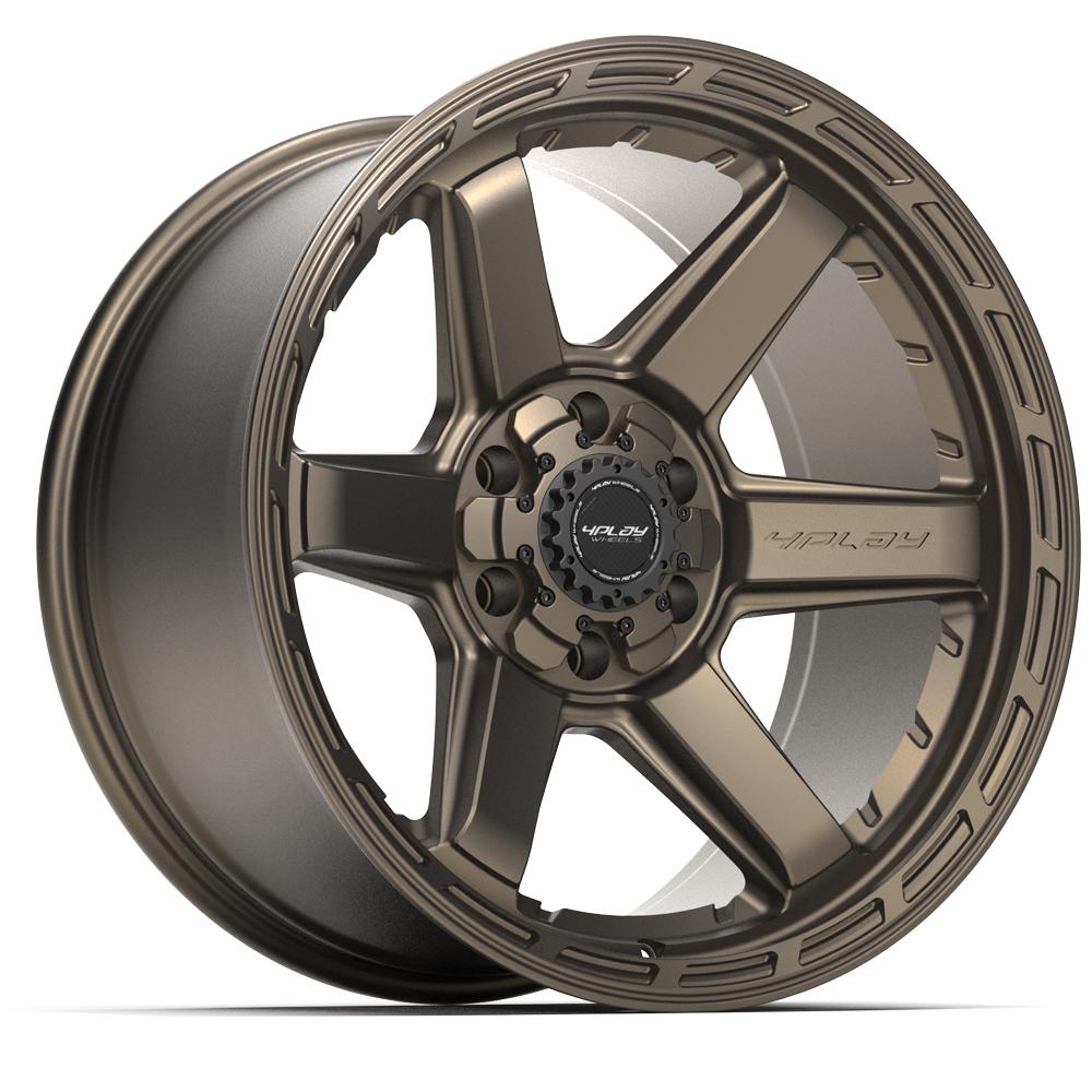 4PLAY Gen3 4P63 20x10 6x135mm & 6x139.7 -18et in Bronze  - 4P63-20100-6D55-18BR