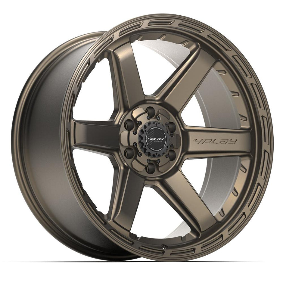 4PLAY Gen3 4P63 22x10 6x135mm & 6x139.7 -18et in Bronze  - 4P63-22100-6D55-18BR