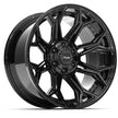 4PLAY Gen3 4P83 20x10 6x5.5 & 6x135mm -18et in Gloss Black - 4P83-20100-6D55-18B