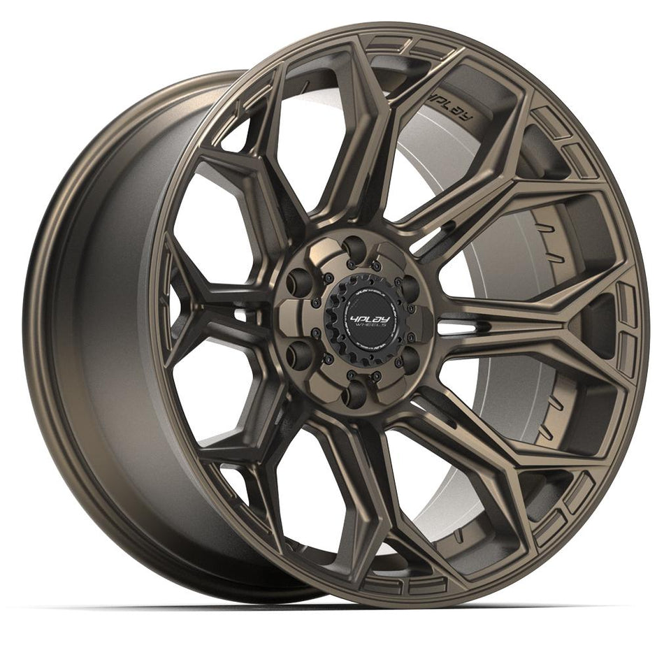 4PLAY Gen3 4P83 20x10 6x135mm & 6x139.7 -18et in Bronze  - 4P83-20100-6D55-18BR