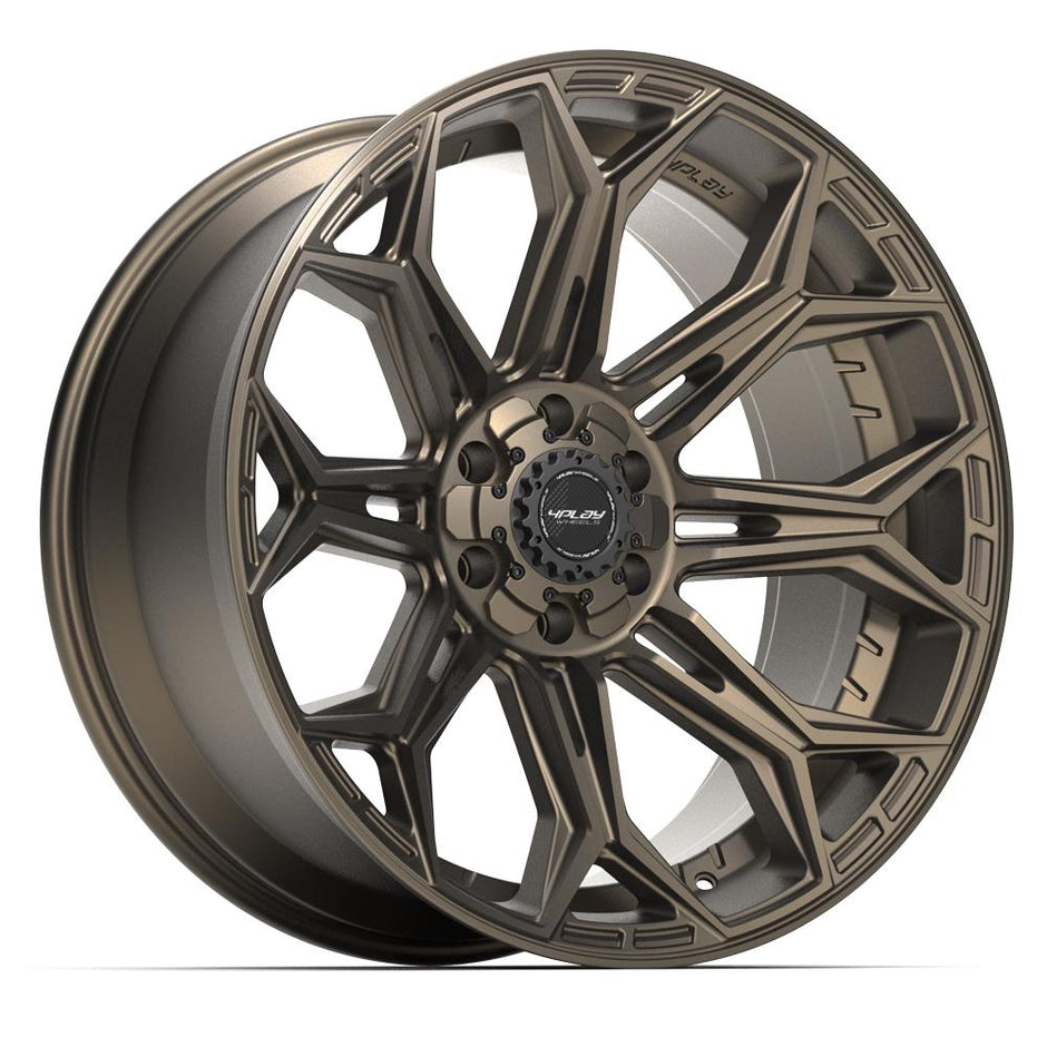 4PLAY Gen3 4P83 22x10 6x135mm & 6x139.7 -18et in Bronze  - 4P83-22100-6D55-18BR