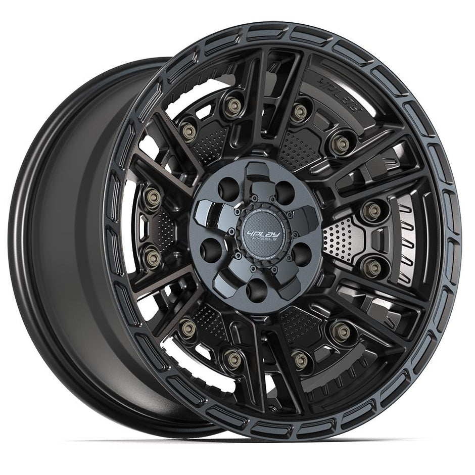 4PLAY Sport2.0 4PS01 17x9x127 & 5x139.7 -6et in Satin Black  - 4PS01-17090-5D55-6B1