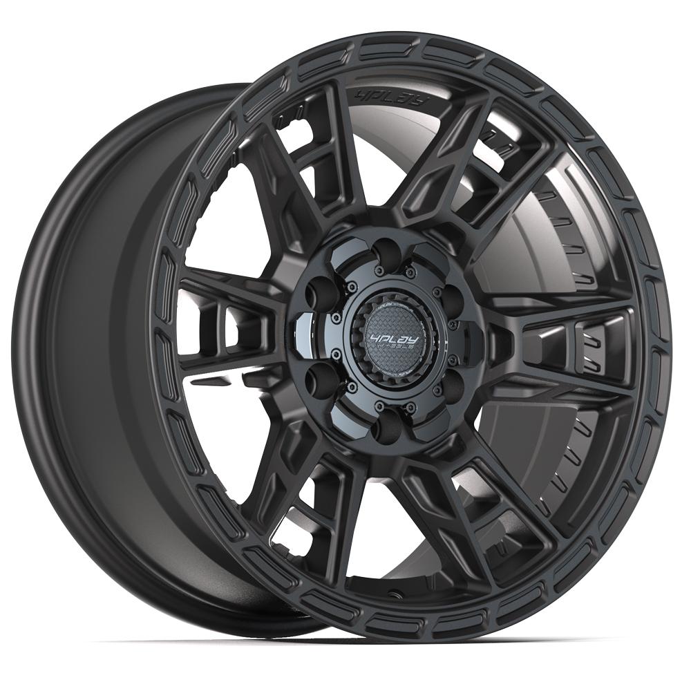 4PLAY Sport2.0 4PS20 17x9 6x135mm & 6x139.7 +18et in Satin Black  - 4PS20-17090-6D55-18B1