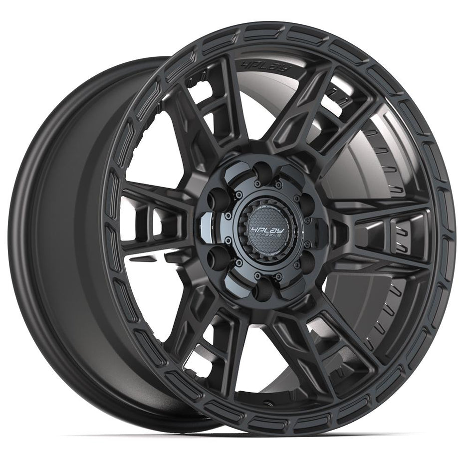 4PLAY Sport2.0 4PS20 17x9 6x135mm & 6x139.7 +18et in Satin Black  - 4PS20-17090-6D55-18B1