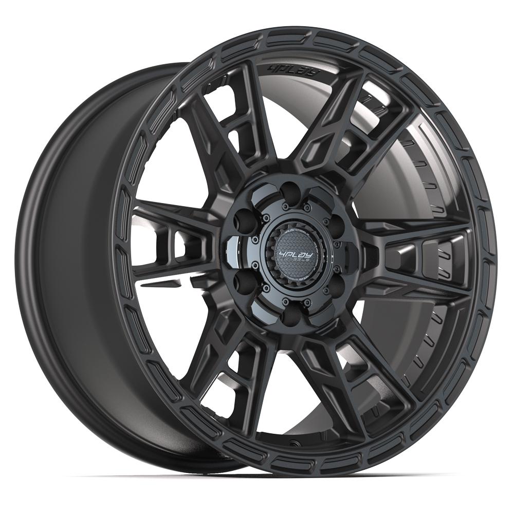4PLAY Sport2.0 4PS20 18x9 6x135mm & 6x139.7 +18et in Satin Black  - 4PS20-18090-6D55-18B1