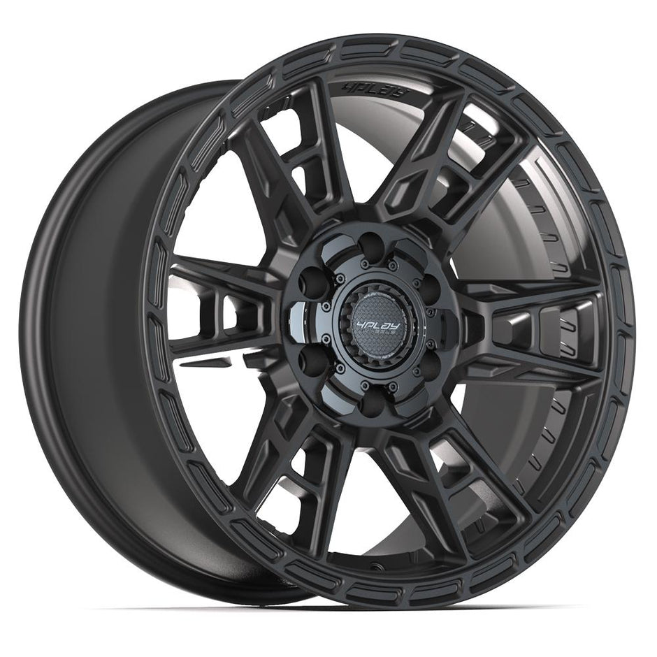 4PLAY Sport2.0 4PS20 18x9 6x135mm & 6x139.7 +18et in Satin Black  - 4PS20-18090-6D55-18B1
