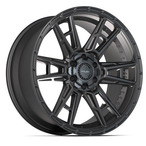 4PLAY Sport2.0 4PS20 22x10 6x135mm & 6x139.7 +24et in Satin Black  - 4PS20-22100-6D55-24B1