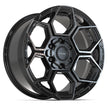 4PLAY Sport2.0 4PS26 18x9 6x135mm & 6x139.7 +18et in Brushed Black  - 4PS26-18090-6D55-18BBT