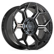 4PLAY Sport2.0 4PS26 20x9 6x135mm & 6x139.7 -6et in Brushed Black  - 4PS26-20090-6D55-6BBT