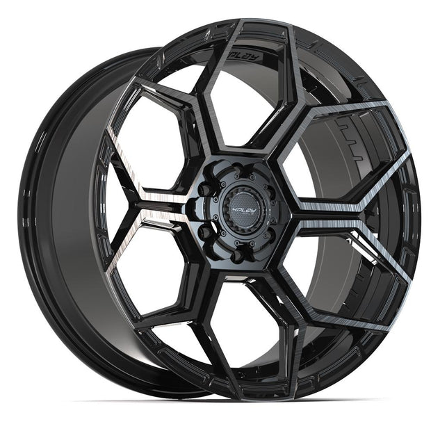 4PLAY Sport2.0 4PS26 22x10 6x135mm & 6x139.7 +0et in Brushed Black  - 4PS26-22100-6D55-0BBT