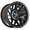 4PLAY Sport2.0 4PS28 17x9x127 & 5x139.7 -6et in Brushed Black  - 4PS28-17090-5D55-6BBT