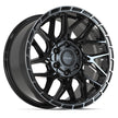 4PLAY Sport2.0 4PS28 18x9 6x135mm & 6x139.7 +18et in Brushed Black  - 4PS28-18090-6D55-18BBT