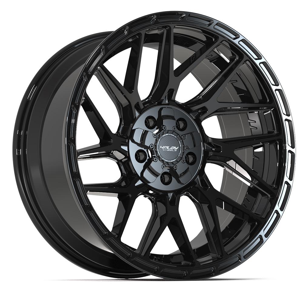 4PLAY Sport2.0 4PS28 20x9x127 & 5x139.7 -6et in Brushed Black  - 4PS28-20090-5D55-6BBT