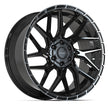 4PLAY Sport2.0 4PS28 22x10 6x135mm & 6x139.7 +24et in Brushed Black  - 4PS28-22100-6D55-24BBT