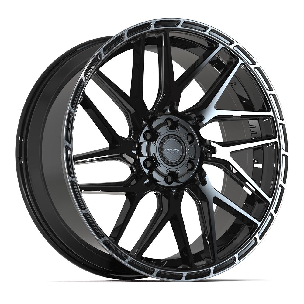 4PLAY Sport2.0 4PS28 24x10 6x135mm & 6x139.7 +24et in Brushed Black  - 4PS28-24100-6D55-24BBT