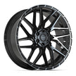 4PLAY Sport2.0 4PS28 24x10 6x135mm & 6x139.7 +24et in Brushed Black  - 4PS28-24100-6D55-24BBT