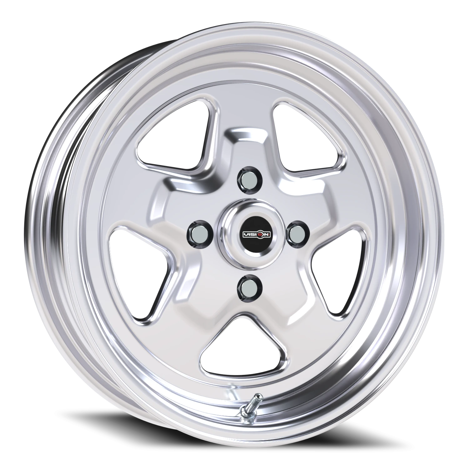 Vision Nitro 15x7 4x108 0mm Polished : 521H5734P0