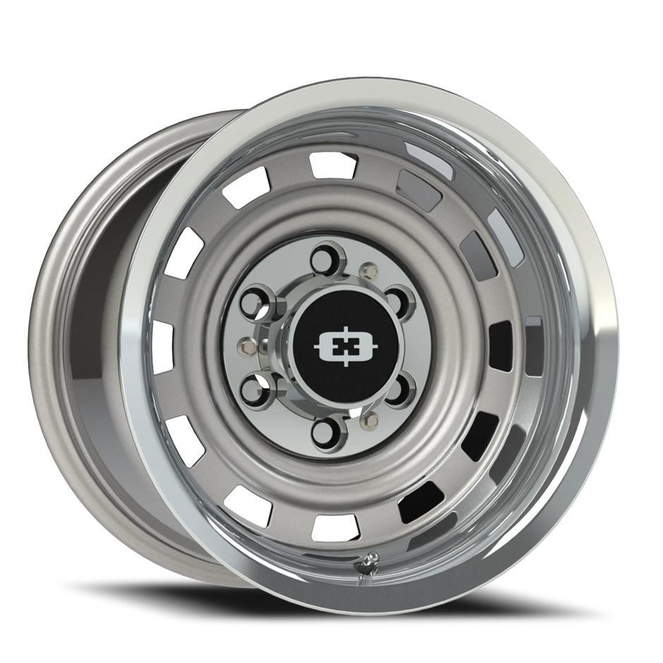 Vision Cheyenne 17x8 6x139.7 0mm Silver Machined Lip : 54-7883SML0