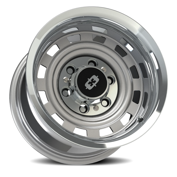Vision Cheyenne 17x8 6x139.7 0mm Silver Machined Lip : 54-7883SML0