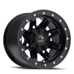 Vision Five Fifty 12x7 4x110 2.5mm Matte Black : 550-127110MB4