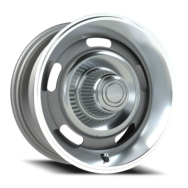 Vision Rally 15x7 5x114.3/5x120.65 6mm Silver (CAPS SOLD SEPARATELY) : 55-5704