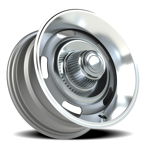 Vision Rally 15x8 6x139.7 -12mm Silver (CAPS SOLD SEPARATELY) : 55-5883