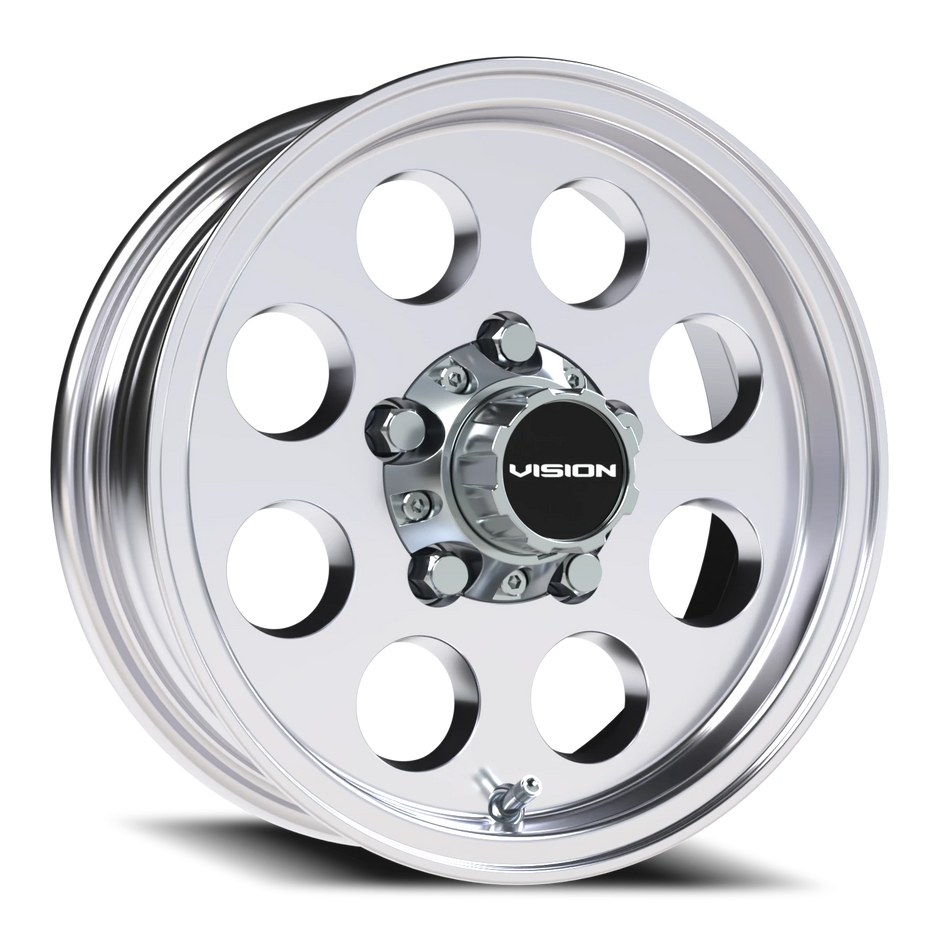 Vision Midway 15x10 5x127 -25mm Polished : 56-5173P-25