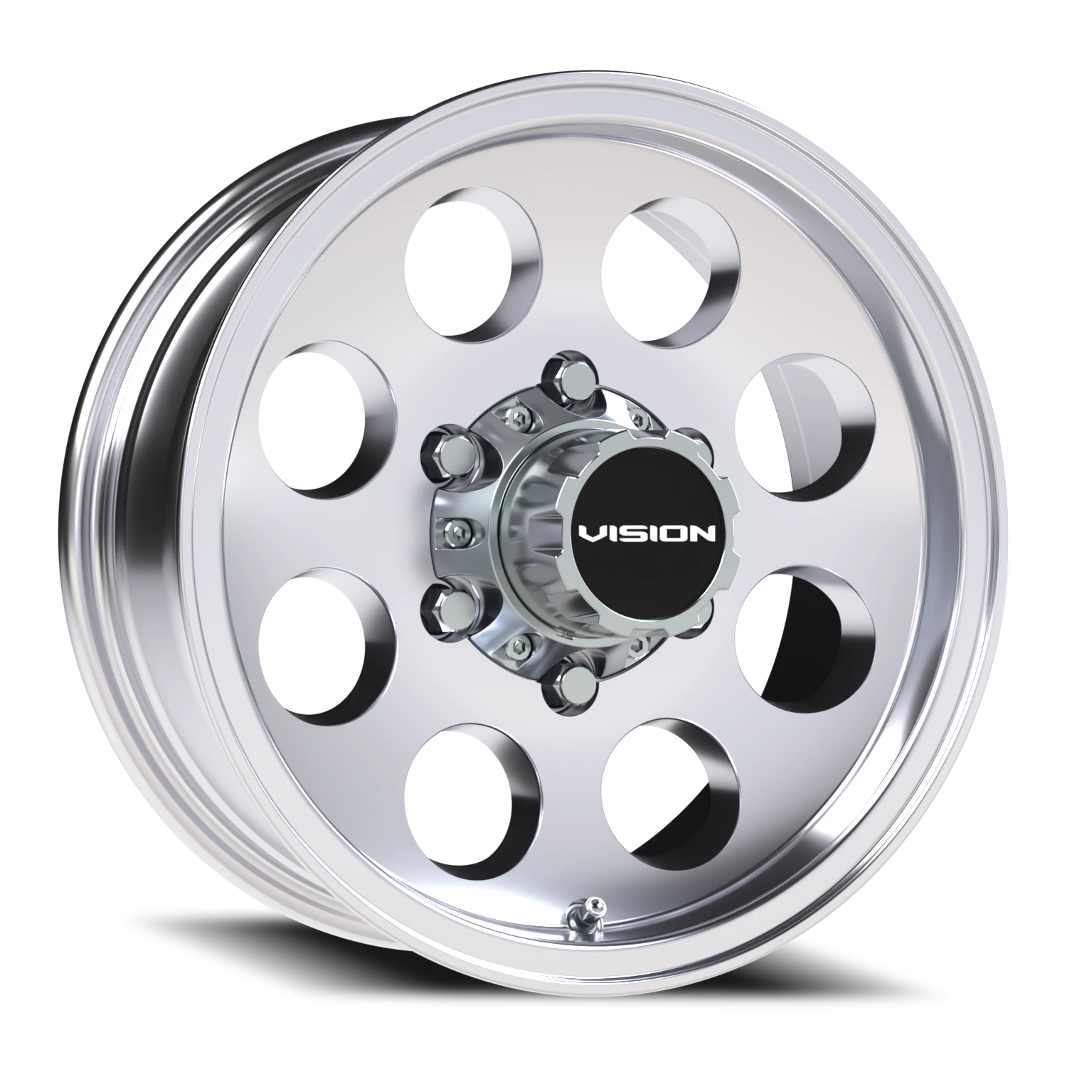 Vision Midway 15x7 6x139.7 38mm Polished : 56-157655P55