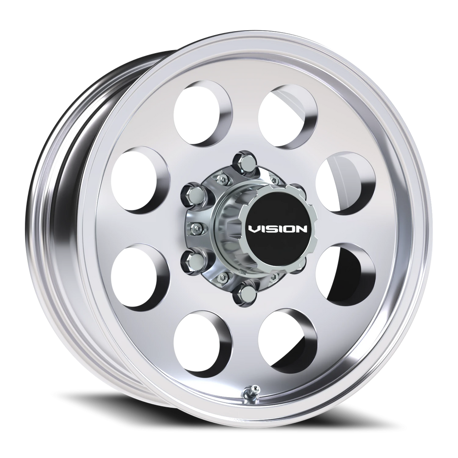 Vision Midway 15x7 6x139.7 38mm Polished : 56-157655P55