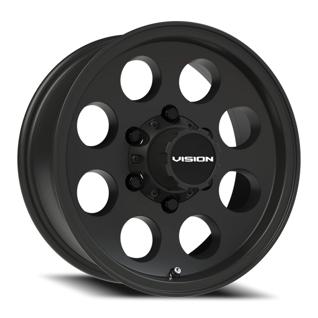 Vision Midway 15x10 6x139.7 -25mm Satin Black : 56-5183SB-25