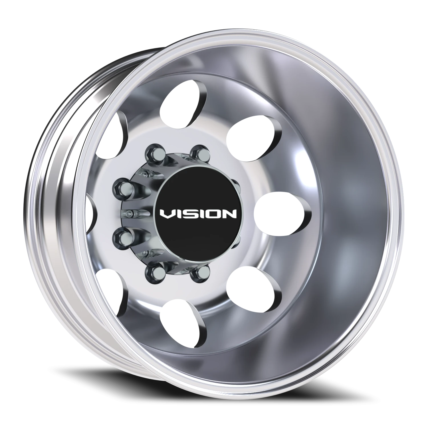 Vision Midway 17x6.5 8x200 -143.35mm Polished : 56-7680P-143