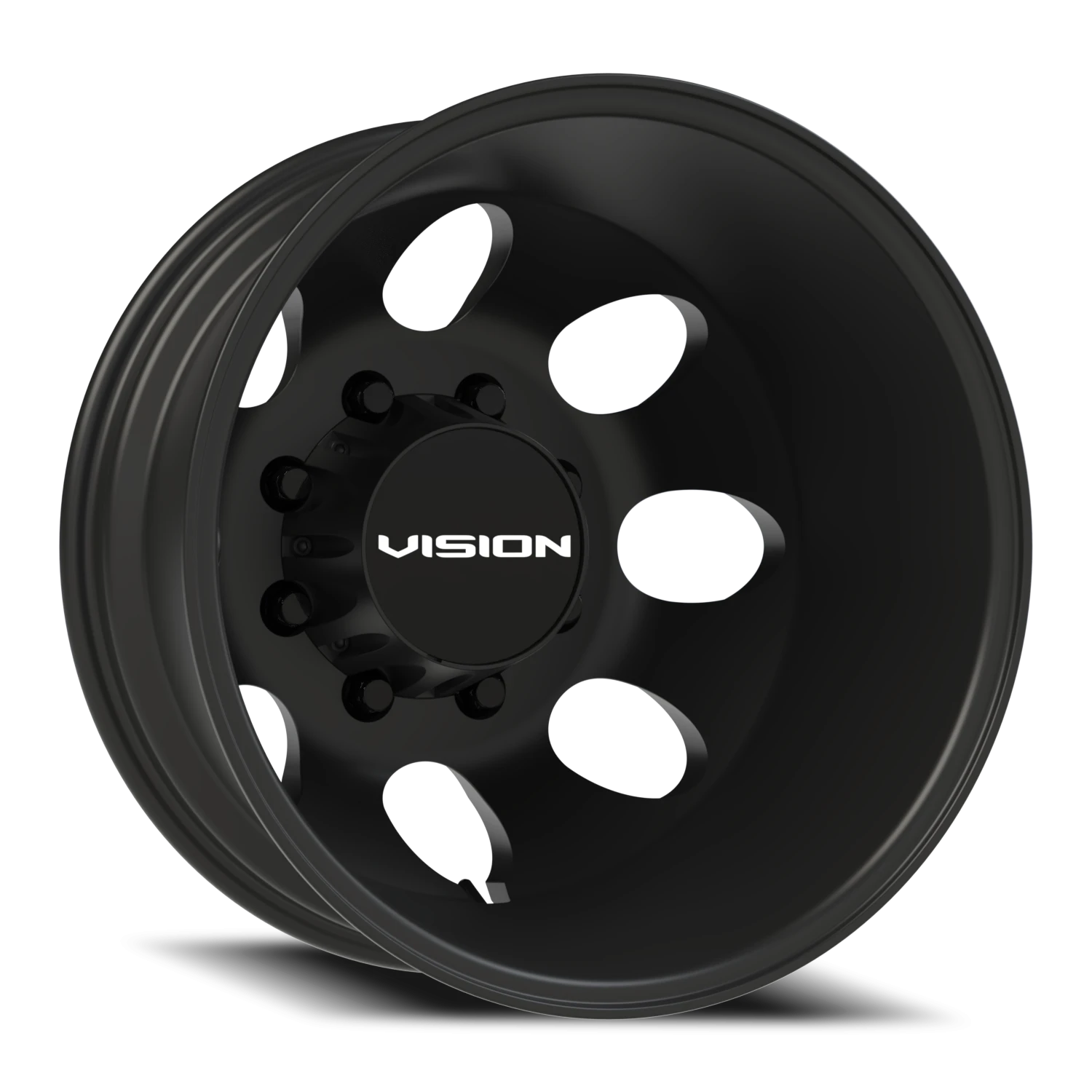 Vision Midway 17x6.5 8x200 -143.35mm Satin Black : 56-7680SB-143