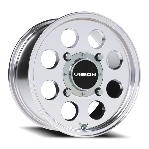 Vision Midway 14x7 4x136 13mm Polished : 56-147136P44