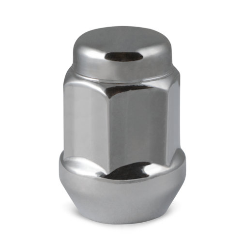 12x1.25 Closed End Bulge Acorn (18 Point) ET 6 Lug 1.62' Chrome 20 lugs/ 4 locks/ 1 key - 8447K6ET-C