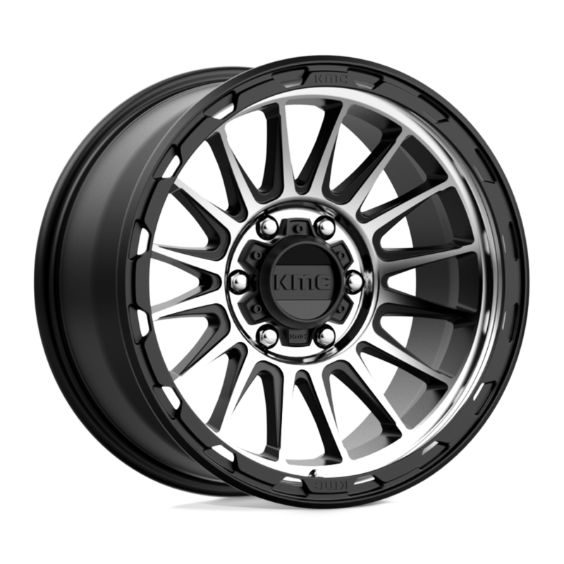 KMC KM542 Impact 18x9 6x139.7 S-BLK MACH - KM54289068500