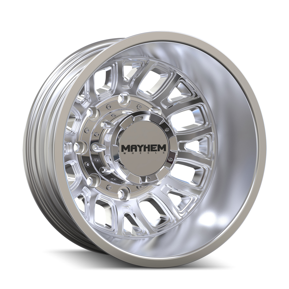 MAYHEM COGENT DUALLY (8107D) POLISHED 17X6.5 8-210 -142MM 154.2MM