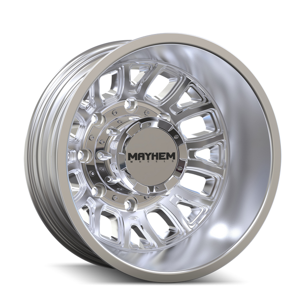 MAYHEM COGENT DUALLY (8107D) POLISHED 17X6.5 8-200 -142MM 142MM - 8107D-7677RP
