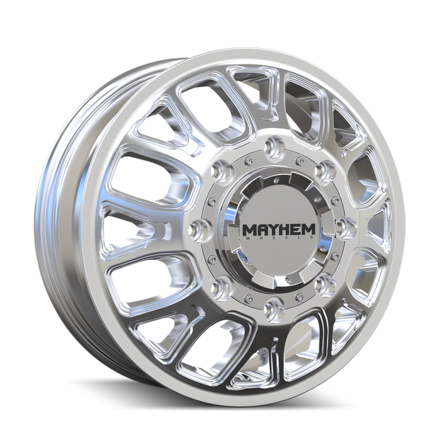 MAYHEM COGENT DUALLY (8107D) POLISHED 17X6.5 8-200 125MM 142MM - 8107D-7677FP