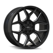 Mayhem Vanquish 8119 Gloss Black Milled 20x9 6-135/6-139.7 0mm 106.1mm - 8119-2937M