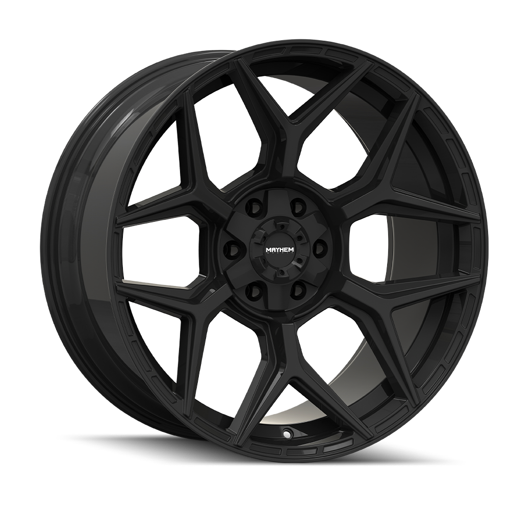 MAYHEM VANQUISH 8119 GLOSS BLACK 20X9 6-135/6-139.7 0MM 106.1MM